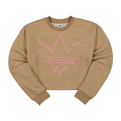 Sweatshirts adidas GN4348 Beige IT 40,IT 42 Dames Sweatshirts adidas GN4348 Beige IT 40,IT 42 Dames