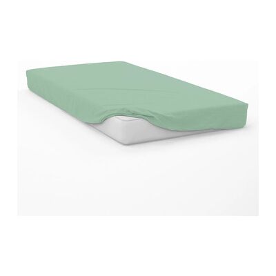 Soleil d'Ocre Drap housse en coton 60x120 cm Vert eau - Lit bébé Soleil d'Ocre Drap housse en coton 60x120 cm Vert eau - Lit bébé