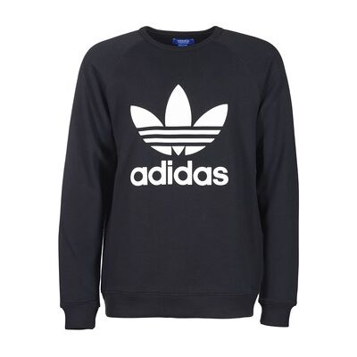 Sweatshirts adidas TREFOIL CREW Noir EU XXL,EU XL Heren Sweatshirts adidas TREFOIL CREW Noir EU XXL,EU XL Heren