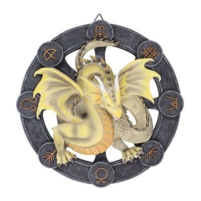 Plaque de Dragon en Résine Mabon d'Anne Stokes - Résines & Figurines Plaque de Dragon en Résine Mabon d'Anne Stokes - Résines & Figurines
