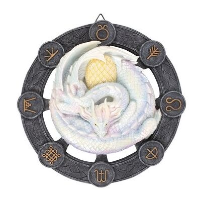 Anne Stokes Ostara Plaque de Dragon en Résine - Dragon Plaque Anne Stokes Ostara Plaque de Dragon en Résine - Dragon Plaque