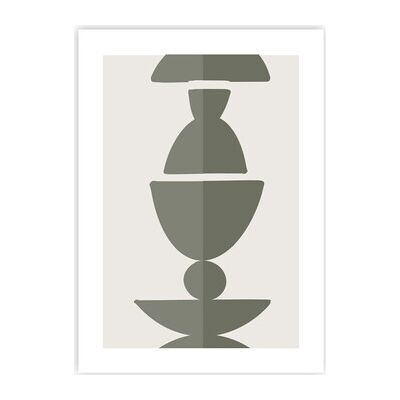 Affiches, posters Future Home Affiche papier imprimé abstrait sans cadre Vert 50x70 cm Heren Affiches, posters Future Home Affiche papier imprimé abstrait sans cadre Vert 50x70 cm Heren