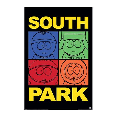 Affiches, posters South Park 91 cm x 61 cm TA13350 Multicolore Unique Heren Affiches, posters South Park 91 cm x 61 cm TA13350 Multicolore Unique Heren