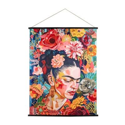 Affiches, posters Signes Grimalt Femme En Toile Enroulée Fleurs Multicolore Unique Heren Affiches, posters Signes Grimalt Femme En Toile Enroulée Fleurs Multicolore Unique Heren