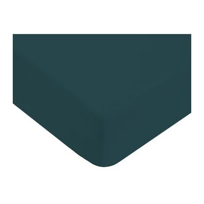 Draps housse Future Home Drap housse uni en coton 57 fils Bleu 160x200 cm,180x200 cm Dames Draps housse Future Home Drap housse uni en coton 57 fils Bleu 160x200 cm,180x200 cm Dames