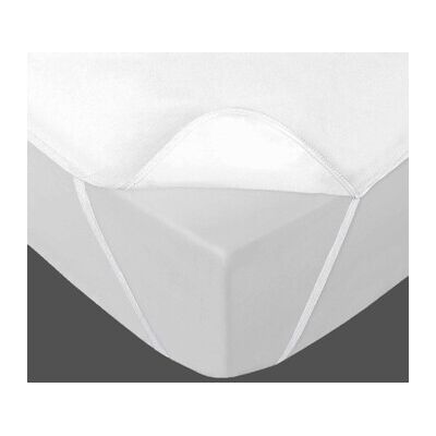 Surmatelas Promo Linge Alèse Jetable Imperméable + Élastiques x2 Blanc Unique Heren Surmatelas Promo Linge Alèse Jetable Imperméable + Élastiques x2 Blanc Unique Heren
