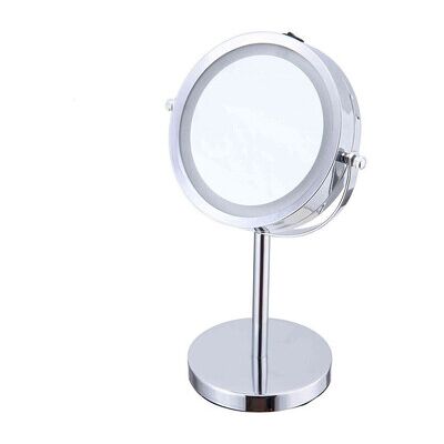 Miroirs Guy Levasseur Miroir grossissant en métal inox à LED Gris Unique Dames Miroirs Guy Levasseur Miroir grossissant en métal inox à LED Gris Unique Dames