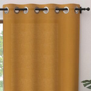 Rideau en coton moutarde Soleil d'Ocre - Rideau Rideau en coton moutarde Soleil d'Ocre - Rideau