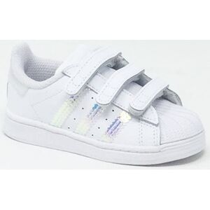 Baskets adidas BASKET SUPERSTAR VELCRO BLANC ARG Argenté 21,22 Dames Baskets adidas BASKET SUPERSTAR VELCRO BLANC ARG Argenté 21,22 Dames