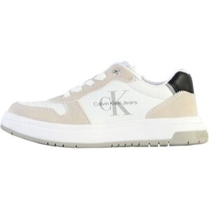 Baskets basses enfant Calvin Klein Jeans Basket à Lacets Jeans Low Cut Lace-Up Blanc 30,31 Meisjes Baskets basses enfant Calvin Klein Jeans Basket à Lacets Jeans Low Cut Lace-Up Blanc 30,31 Meisjes
