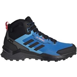 Adidas Terrex AX4 Mid Gtx - Chaussures de Trekking Bleues Adidas Terrex AX4 Mid Gtx - Chaussures de Trekking Bleues
