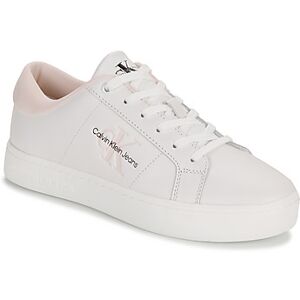 Baskets basses Calvin Klein Jeans CLASSIC CUPSOLE LOWLACEUP LTH Blanc 37,40 Dames Baskets basses Calvin Klein Jeans CLASSIC CUPSOLE LOWLACEUP LTH Blanc 37,40 Dames