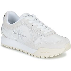 Baskets basses Calvin Klein Jeans TOOTHY RUNNER IRREGULARLINES Blanc 39,40 Dames Baskets basses Calvin Klein Jeans TOOTHY RUNNER IRREGULARLINES Blanc 39,40 Dames