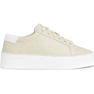 Baskets basses Calvin Klein Jeans flatform cup lace up leisure Gris 39,40,41 Dames Baskets basses Calvin Klein Jeans flatform cup lace up leisure Gris 39,40,41 Dames