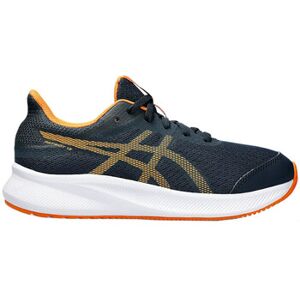 Asics Patriot 13 Gs French Blue / Bright Orange - Chaussures de course Asics Patriot 13 Gs French Blue / Bright Orange - Chaussures de course