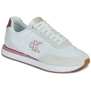 Baskets basses Calvin Klein Jeans RETRO RUNNER ESS MIX MAT Blanc 36,37,38,39,40,41,42 Dames Baskets basses Calvin Klein Jeans RETRO RUNNER ESS MIX MAT Blanc 36,37,38,39,40,41,42 Dames