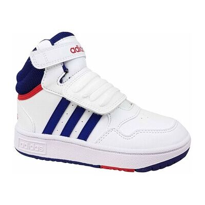 Boots enfant adidas Hoops Mid 3.0 Ac I Blanc 21,22,23 1/2,25,25 1/2,26,26 1/2,27 Jongens Boots enfant adidas Hoops Mid 3.0 Ac I Blanc 21,22,23 1/2,25,25 1/2,26,26 1/2,27 Jongens