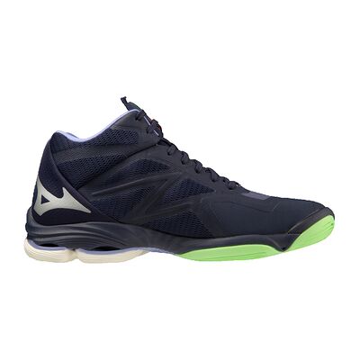 Mizuno Wave Lightning Z7 Mid Bleu - Chaussures de Sport Mizuno Wave Lightning Z7 Mid Bleu - Chaussures de Sport