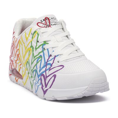 Baskets basses Skechers WMLT UNO FULL LOVE Blanc 38,39 Dames Baskets basses Skechers WMLT UNO FULL LOVE Blanc 38,39 Dames