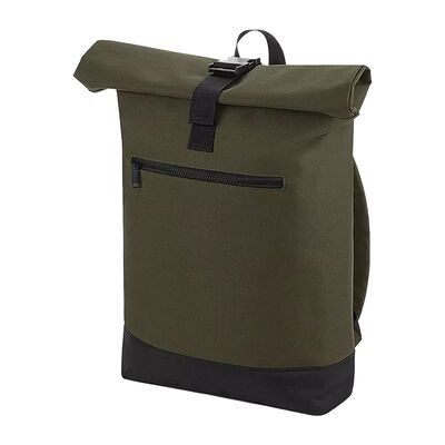 Bagbase Vert Militaire 12L Sac à Dos Roll-Top - Sac à Dos Bagbase Vert Militaire 12L Sac à Dos Roll-Top - Sac à Dos