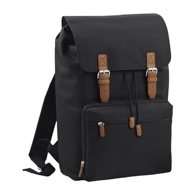 Bagbase Heritage Sac à Dos Noir pour Ordinateur Portable - Sac à Dos Bagbase Heritage Sac à Dos Noir pour Ordinateur Portable - Sac à Dos