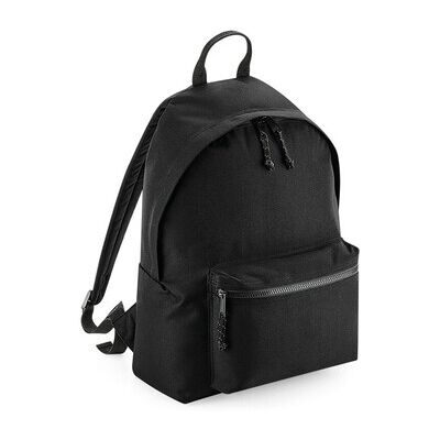 Sac à dos recyclé Bagbase - Noir - Taille Unique Sac à dos recyclé Bagbase - Noir - Taille Unique