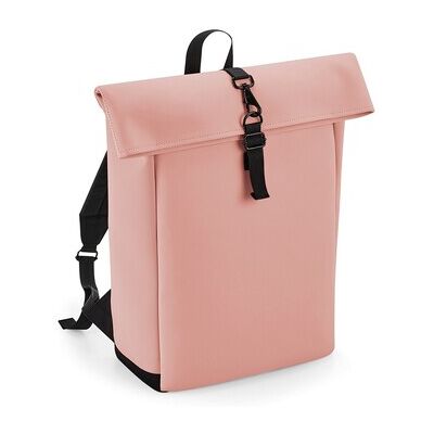 Sac à Dos Rose Clair Bagbase à Rabat Enroulable - Sac à Dos Sac à Dos Rose Clair Bagbase à Rabat Enroulable - Sac à Dos