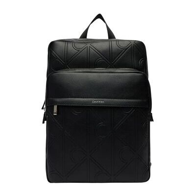 Sac a dos Calvin Klein Jeans EMBLEM AOP EMBOSS SLIM Noir Unique Heren Sac a dos Calvin Klein Jeans EMBLEM AOP EMBOSS SLIM Noir Unique Heren
