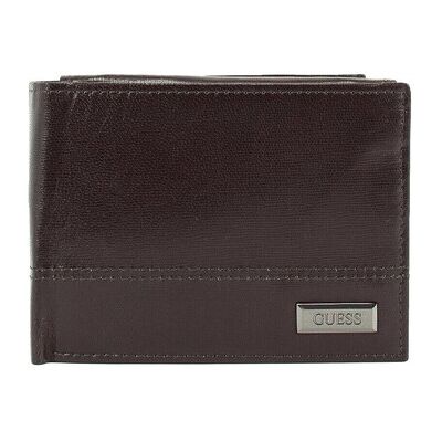 Porte-monnaie Guess Portefeuille Homme SM0110LEA24 Marron foncé Marron Unique Heren Porte-monnaie Guess Portefeuille Homme SM0110LEA24 Marron foncé Marron Unique Heren