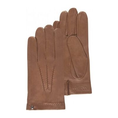 Gants en cuir d'agneau Isotoner - Pleine fleur - Doublure en soie Gants en cuir d'agneau Isotoner - Pleine fleur - Doublure en soie