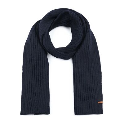 Echarpe Barts Echarpe Wilbert Bleu Foncé Marine T00 Heren Echarpe Barts Echarpe Wilbert Bleu Foncé Marine T00 Heren