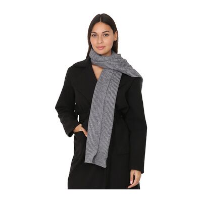 Echarpe La Modeuse Foulards, écharpes pour femme - Gris - Gris Unique Dames Echarpe La Modeuse Foulards, écharpes pour femme - Gris - Gris Unique Dames