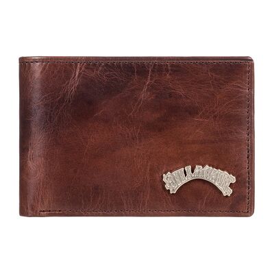 Portefeuille Billabong Arch Leather Marron Unique Heren Portefeuille Billabong Arch Leather Marron Unique Heren