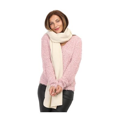 Echarpe La Modeuse Foulards, écharpes pour femme - Beige - Beige Unique Dames Echarpe La Modeuse Foulards, écharpes pour femme - Beige - Beige Unique Dames