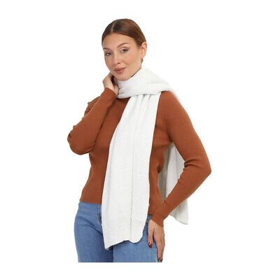 Echarpe La Modeuse Foulards, écharpes pour femme - Blanc - Blanc Unique Dames Echarpe La Modeuse Foulards, écharpes pour femme - Blanc - Blanc Unique Dames