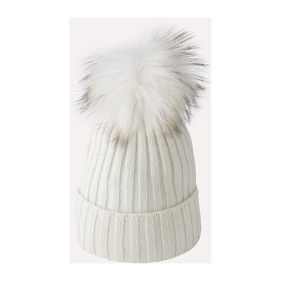 Bonnet Chikooparis Bonnet 100% pur cachemire AICA - Blanc cassé Beige Unique Dames Bonnet Chikooparis Bonnet 100% pur cachemire AICA - Blanc cassé Beige Unique Dames