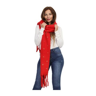 Echarpe La Modeuse Foulards, écharpes pour femme - Rouge - Rouge Unique Dames Echarpe La Modeuse Foulards, écharpes pour femme - Rouge - Rouge Unique Dames