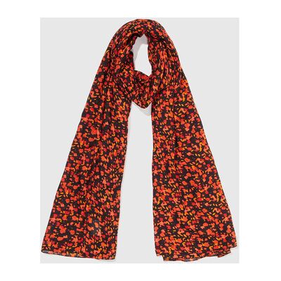 Echarpe La Fiancee Du Mekong Grand foulard imprimé Ecovero AURELIA Rouge Unique Dames Echarpe La Fiancee Du Mekong Grand foulard imprimé Ecovero AURELIA Rouge Unique Dames