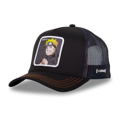 Casquette Capslab Casquette homme trucker finitions premium Naruto Shippuden Noir T0 Dames Casquette Capslab Casquette homme trucker finitions premium Naruto Shippuden Noir T0 Dames
