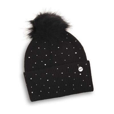Bonnet Guess BLA BEANIE Noir L Dames Bonnet Guess BLA BEANIE Noir L Dames