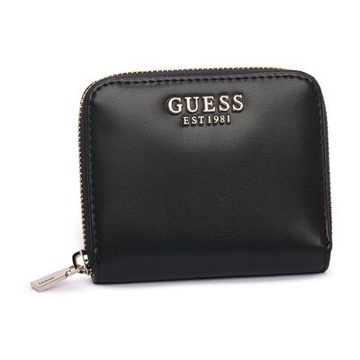 Portefeuille Guess BLA LAUREL SLG ZIP Noir Unique Dames Portefeuille Guess BLA LAUREL SLG ZIP Noir Unique Dames