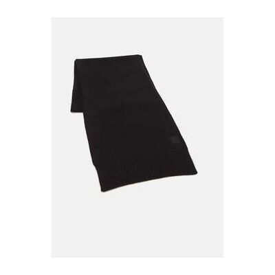 Echarpe BOSS Echarpe noire en laine Noir Unique Heren Echarpe BOSS Echarpe noire en laine Noir Unique Heren