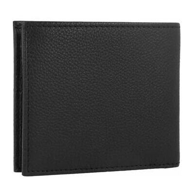 Portefeuille BOSS Coffret portefeuille et porte-clés noir en cuir Noir Unique Heren Portefeuille BOSS Coffret portefeuille et porte-clés noir en cuir Noir Unique Heren