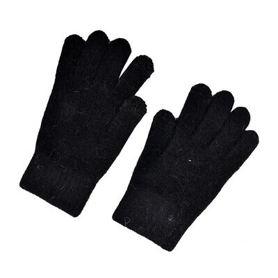 Gants Infinitif Gants Femme INFINITF 0675 ANGORA NOIR Noir Unique Dames Gants Infinitif Gants Femme INFINITF 0675 ANGORA NOIR Noir Unique Dames