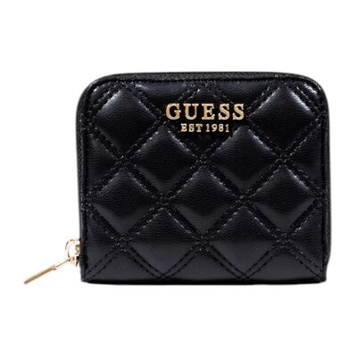 Portefeuille Guess GIULLY II SLG SMALL ZIP AROUND SWQG96 73137 Noir Unique Dames Portefeuille Guess GIULLY II SLG SMALL ZIP AROUND SWQG96 73137 Noir Unique Dames