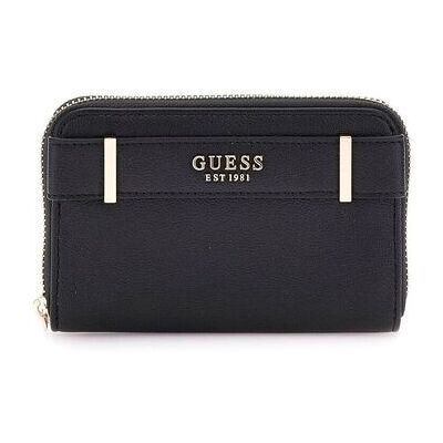 Portefeuille Guess SWBG9633140 Noir Unique Dames Portefeuille Guess SWBG9633140 Noir Unique Dames