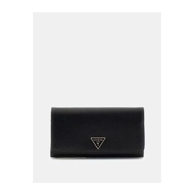 Portefeuille Guess HWZG9672750 Noir Unique Dames Portefeuille Guess HWZG9672750 Noir Unique Dames