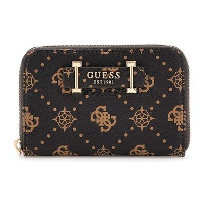 Portefeuille Guess Silia Slg Medium Zip Around Marron Unique Dames Portefeuille Guess Silia Slg Medium Zip Around Marron Unique Dames