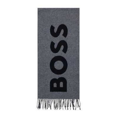 Echarpe BOSS Rikard_35*180 10265631 01 50527099 Gris Unique Heren Echarpe BOSS Rikard_35*180 10265631 01 50527099 Gris Unique Heren