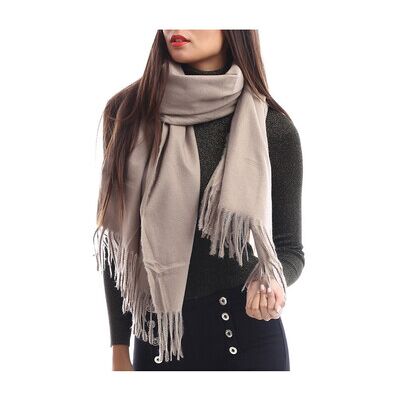 Echarpe La Modeuse Foulards, écharpes pour femme - Taupe - Beige Unique Dames Echarpe La Modeuse Foulards, écharpes pour femme - Taupe - Beige Unique Dames